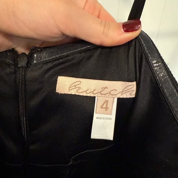 Hutch Black Strapless Sweetheart Cocktail Dress - Picture 3 of 5